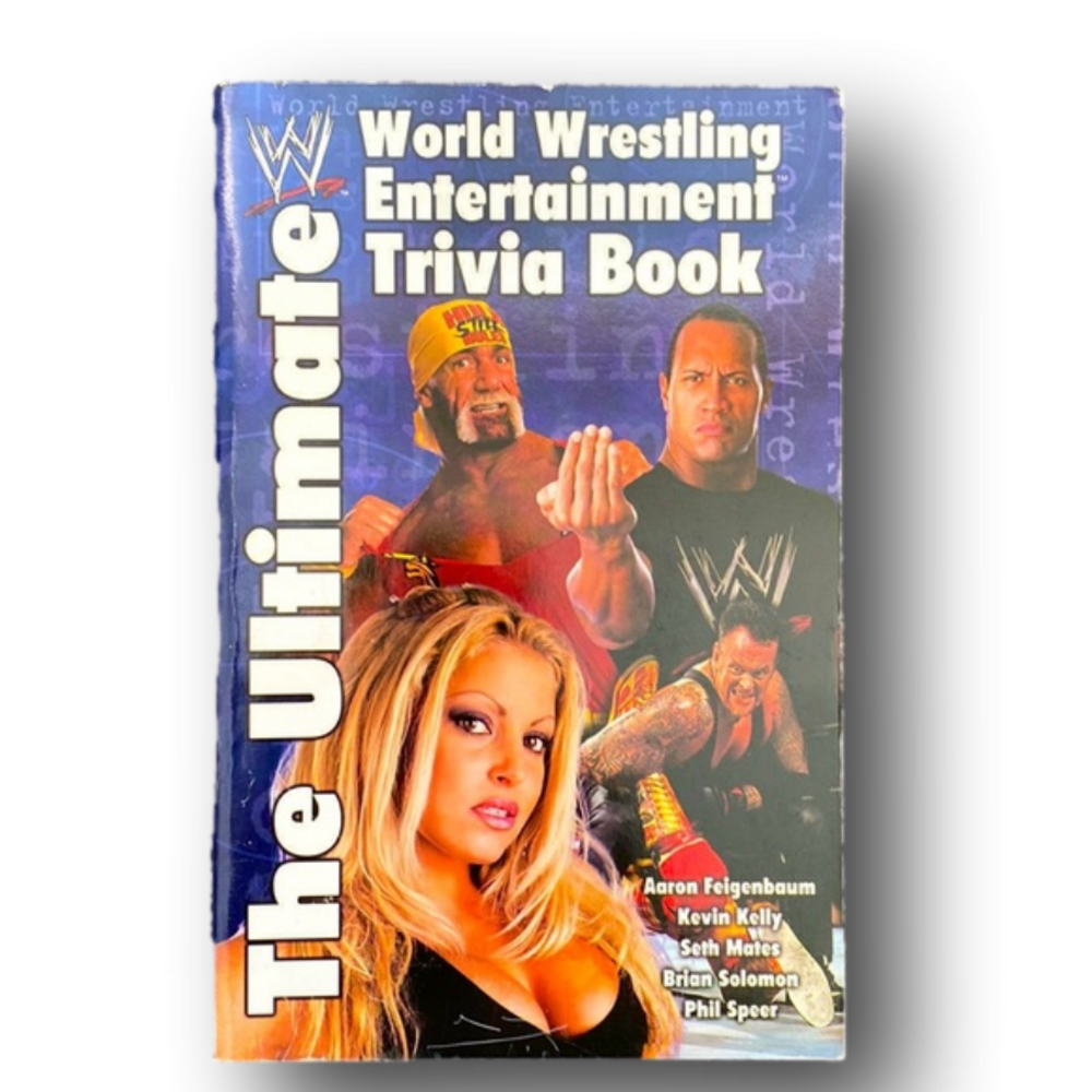 3/$12 The Ultimate World Wrestling Entertainment Trivia Book